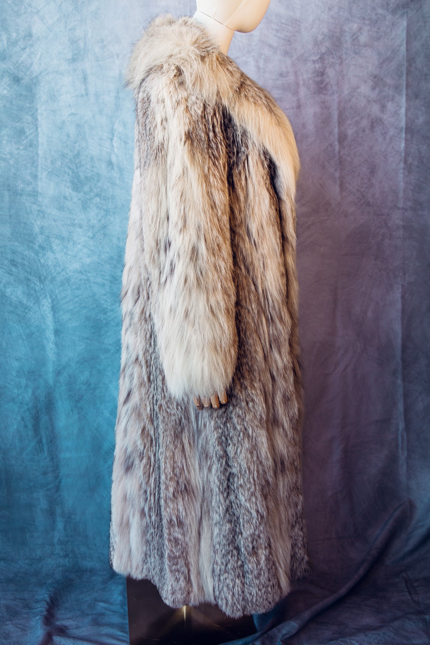 Vintage Fur Canadian Lynx’s Full Length Medium/Large FC012