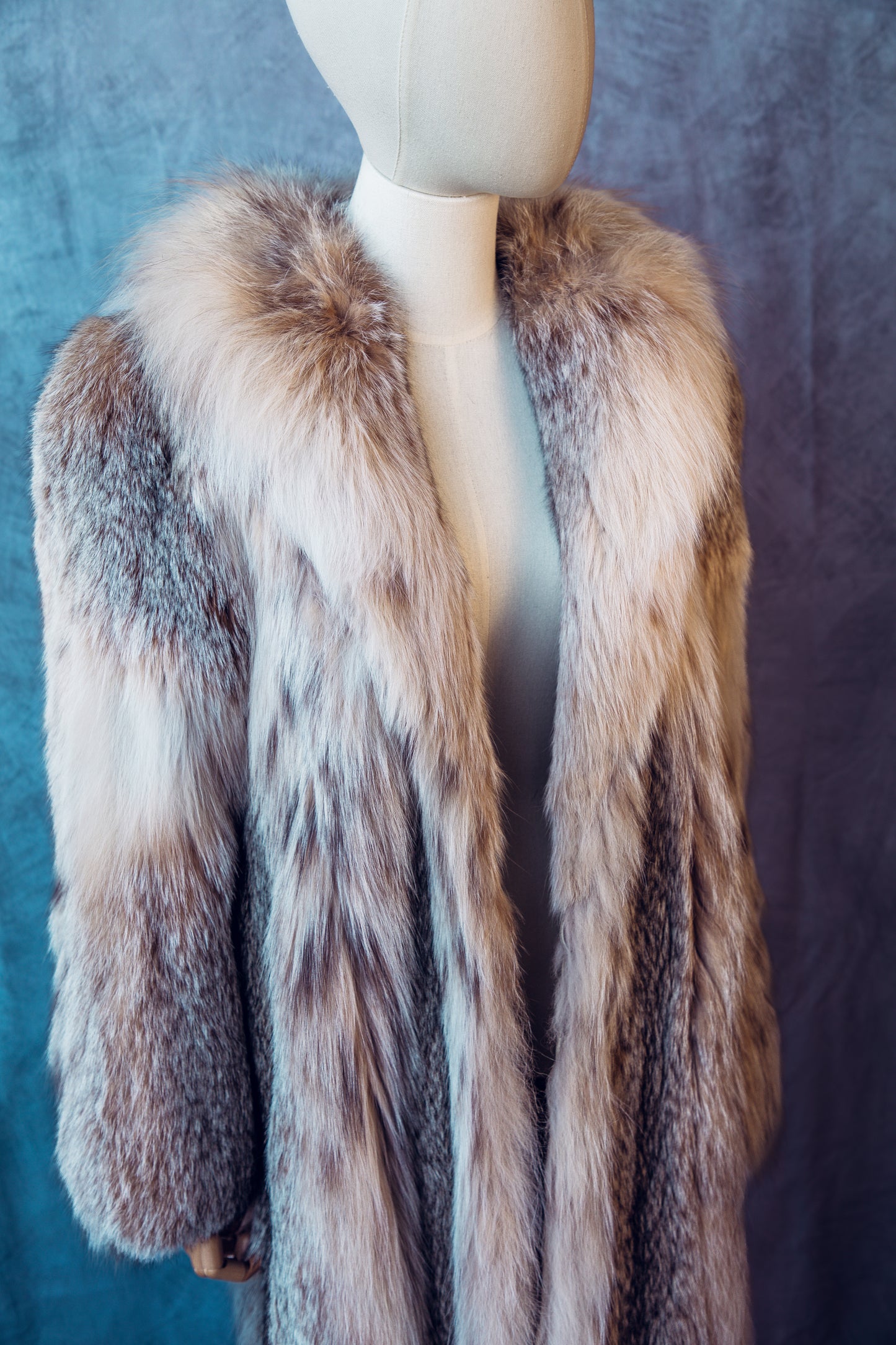 Vintage Fur Canadian Lynx’s Coat Full Length Medium/Large FC013