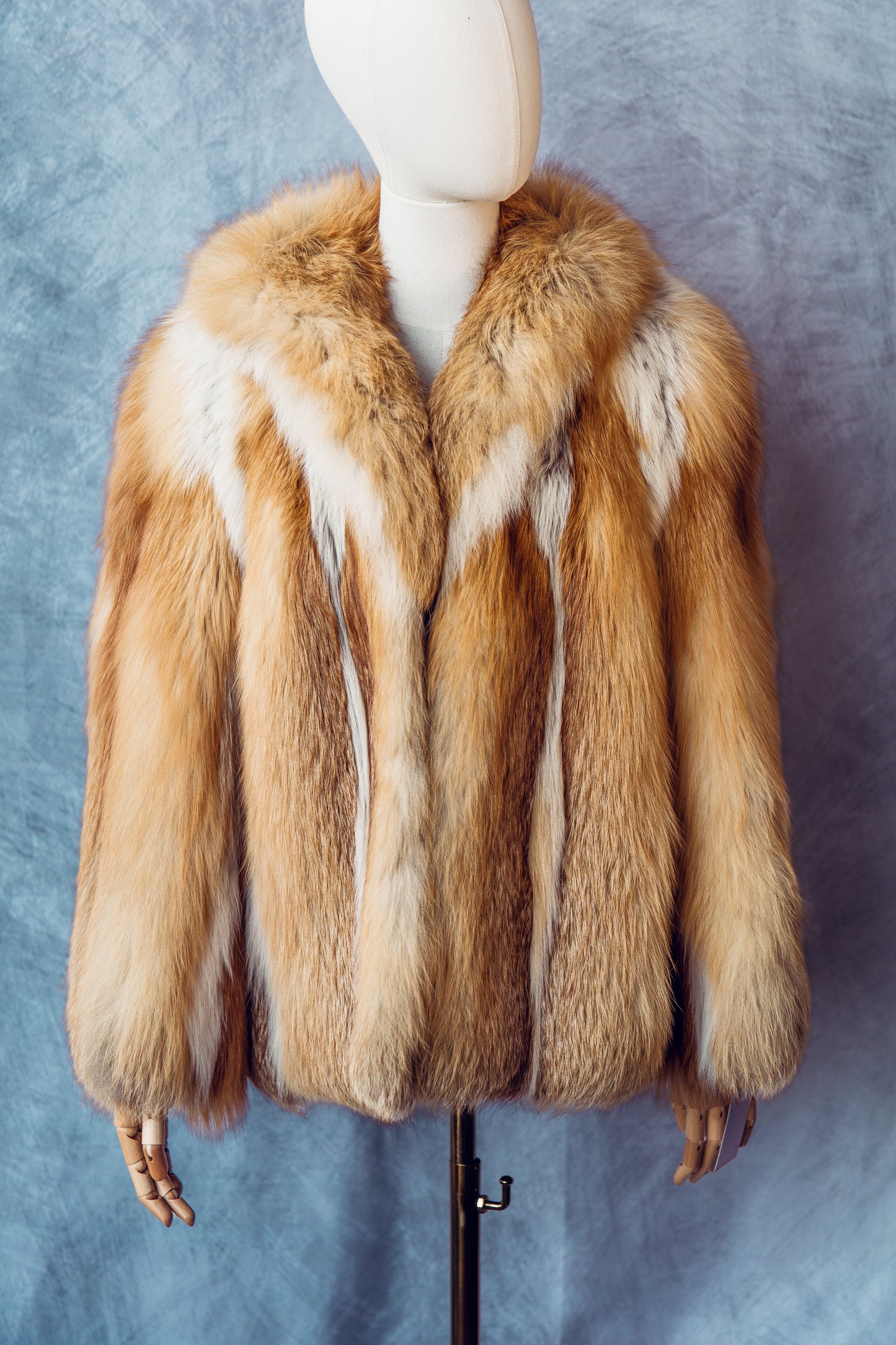 Vintage Fur Red Fox Full Skins Small/Medium-FC057