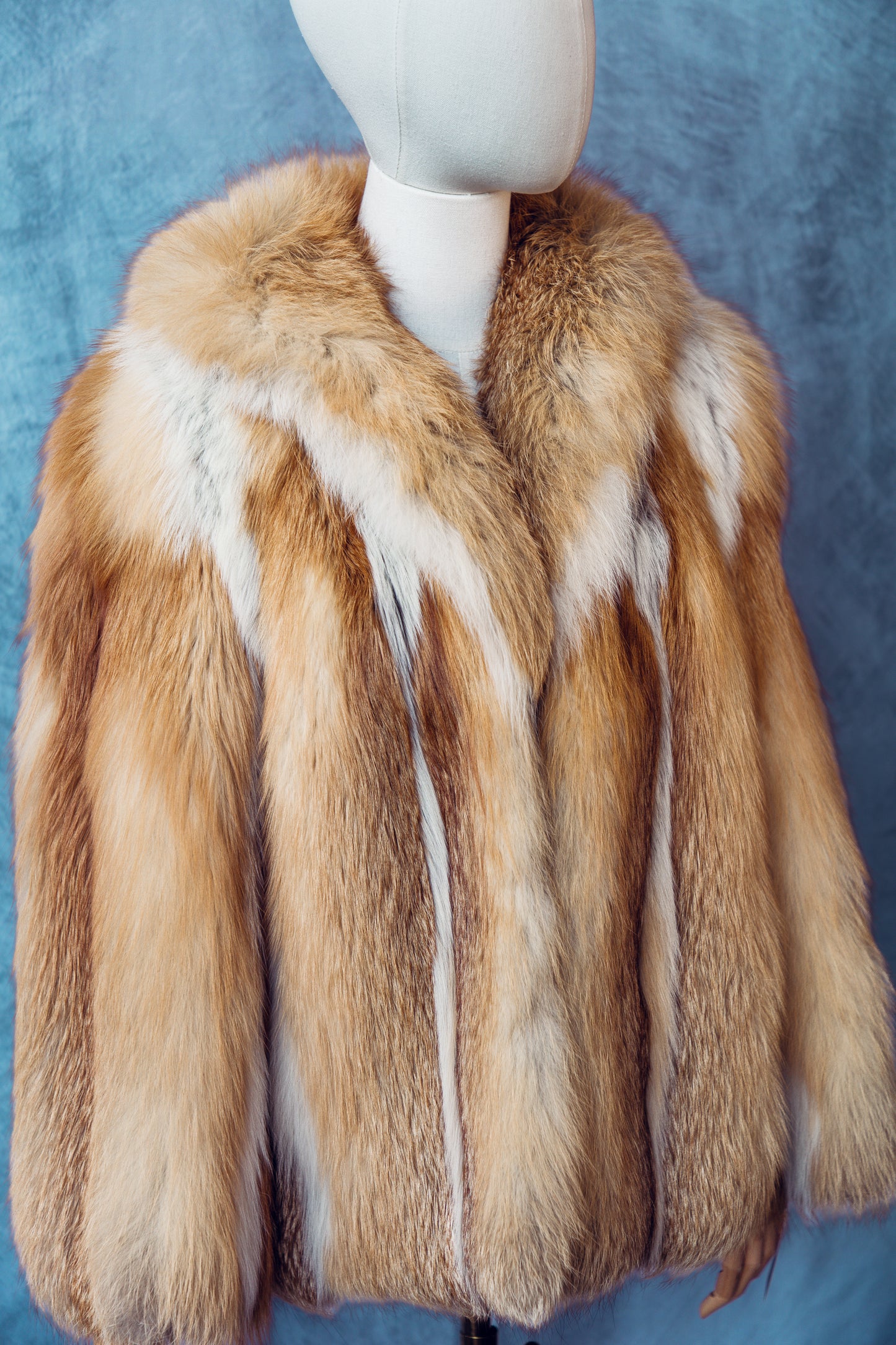 Vintage Fur Red Fox Full Skins Small/Medium-FC057