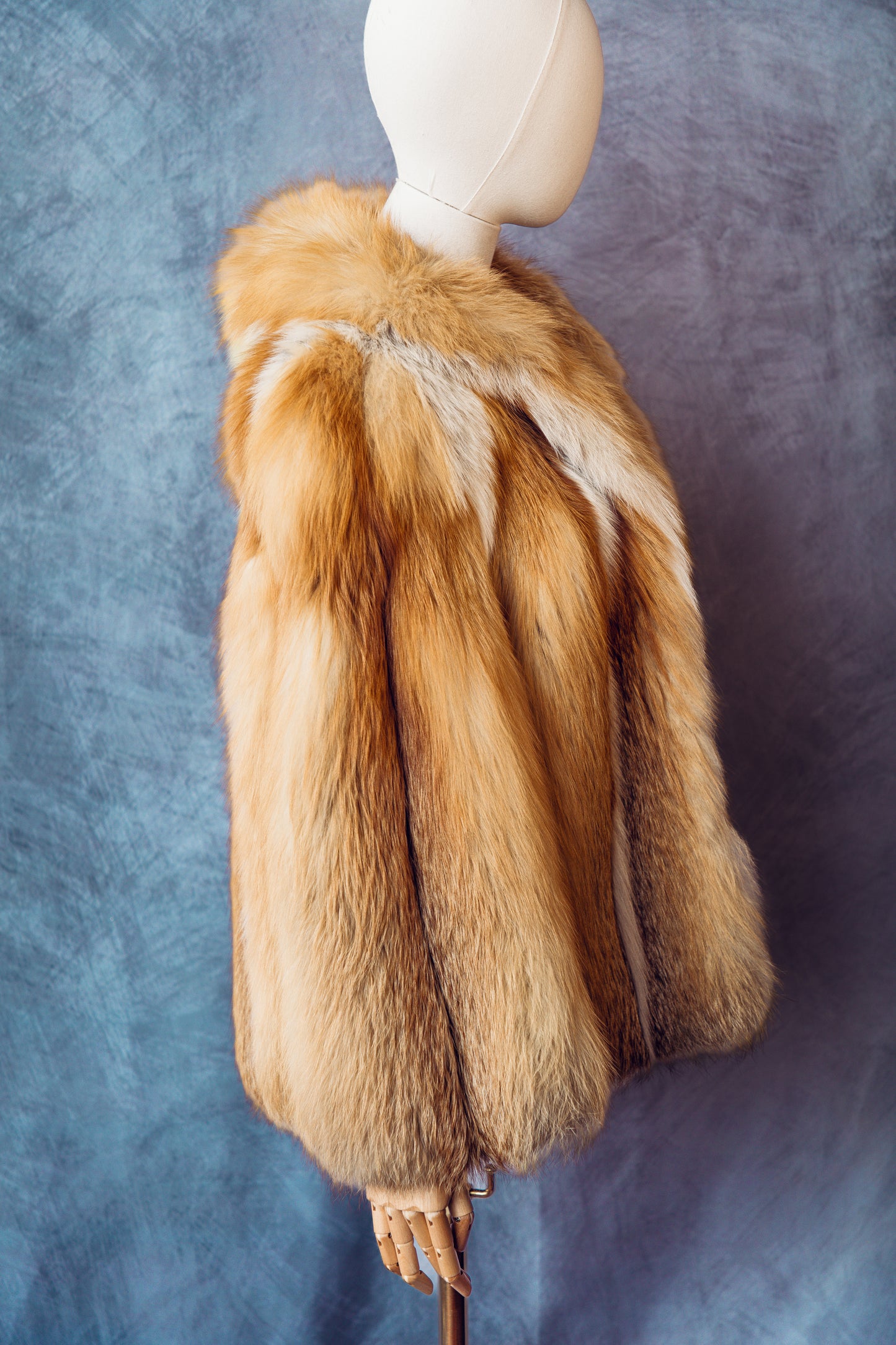 Vintage Fur Red Fox Full Skins Small/Medium-FC057