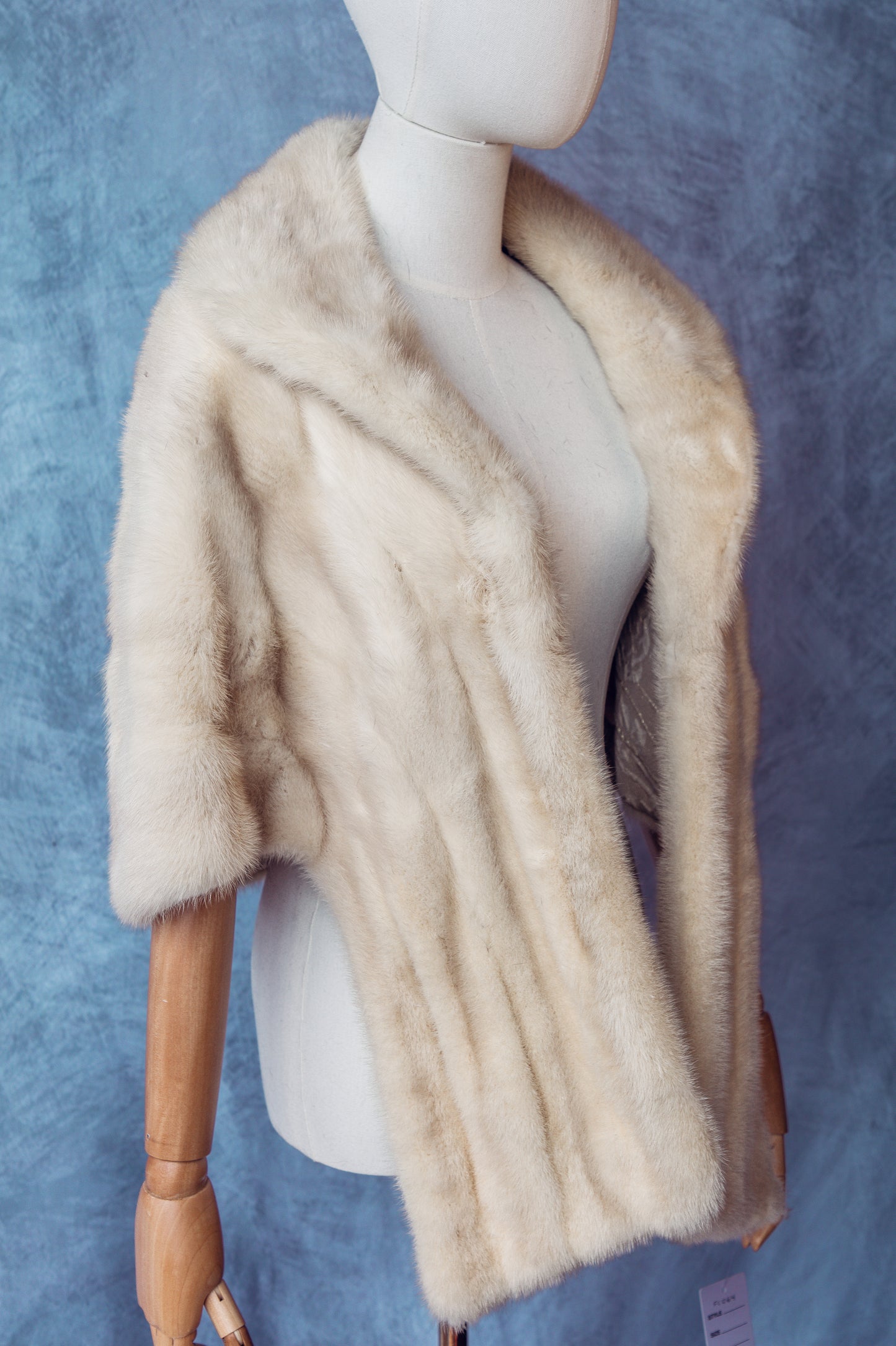 Vintage Fur Mink Wrap Honey - FC064