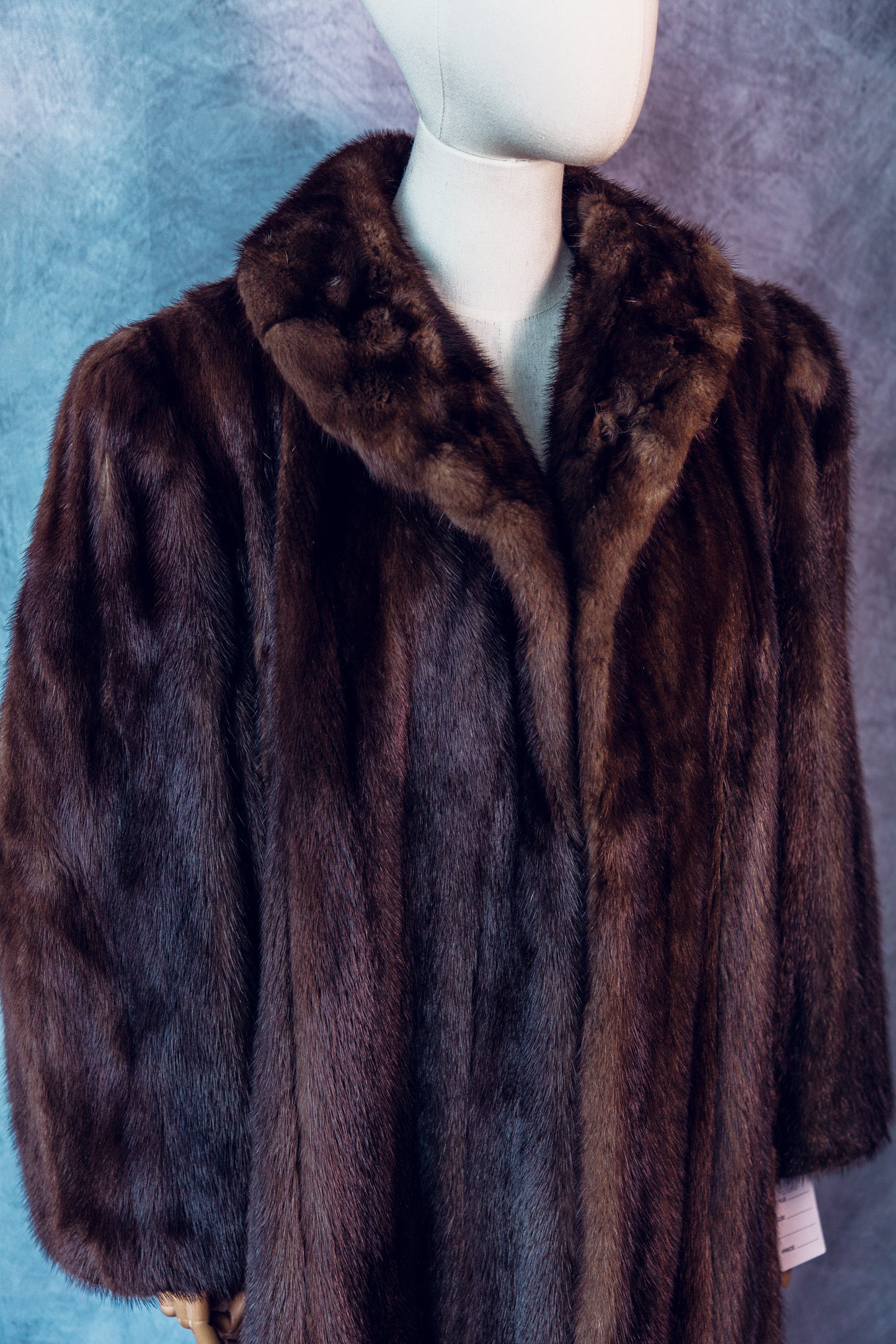 Vintage Fur Mink Brown full Length Medium/Large-FC100