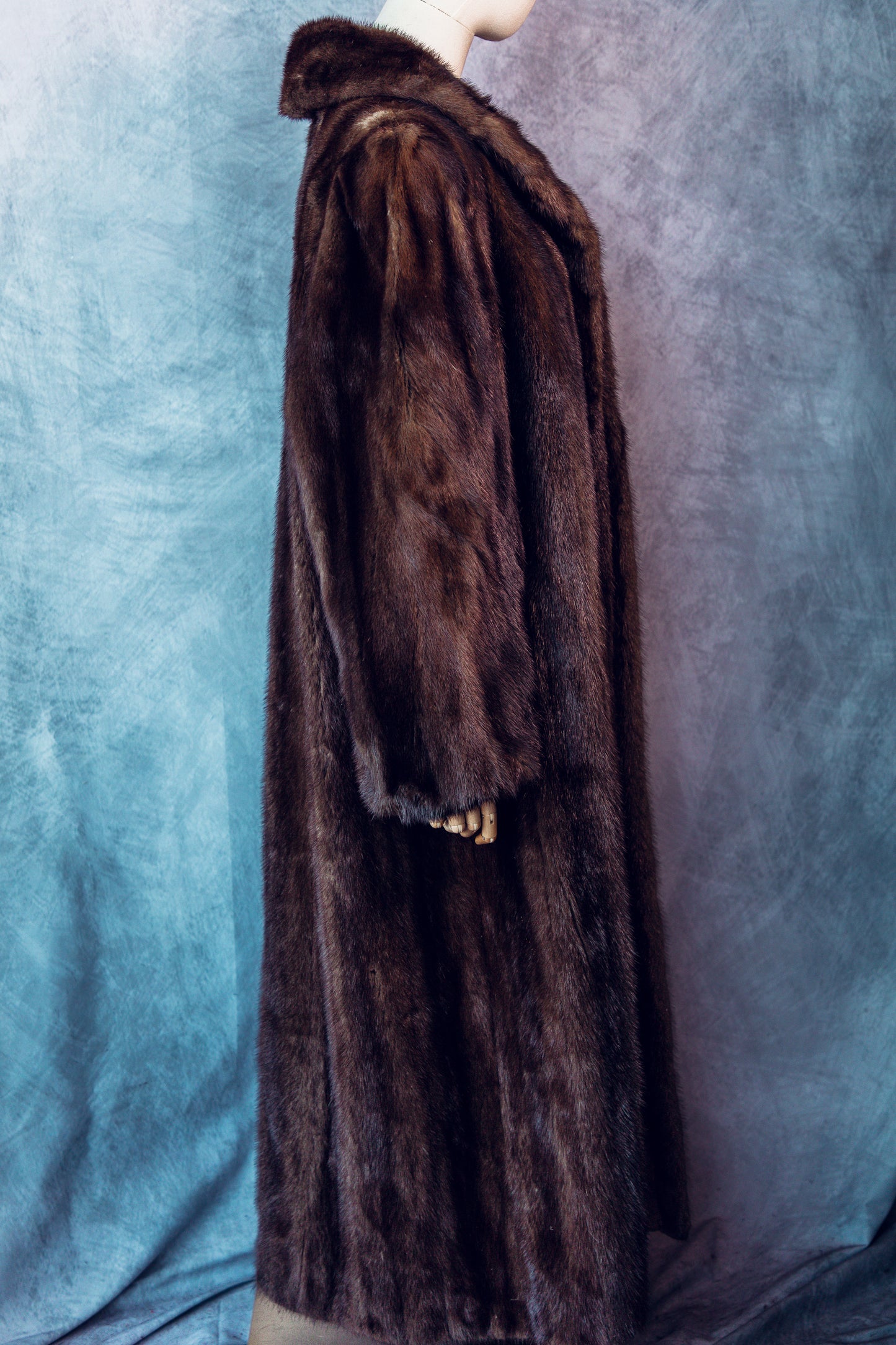 Vintage Fur Mink Brown full Length Medium/Large-FC100