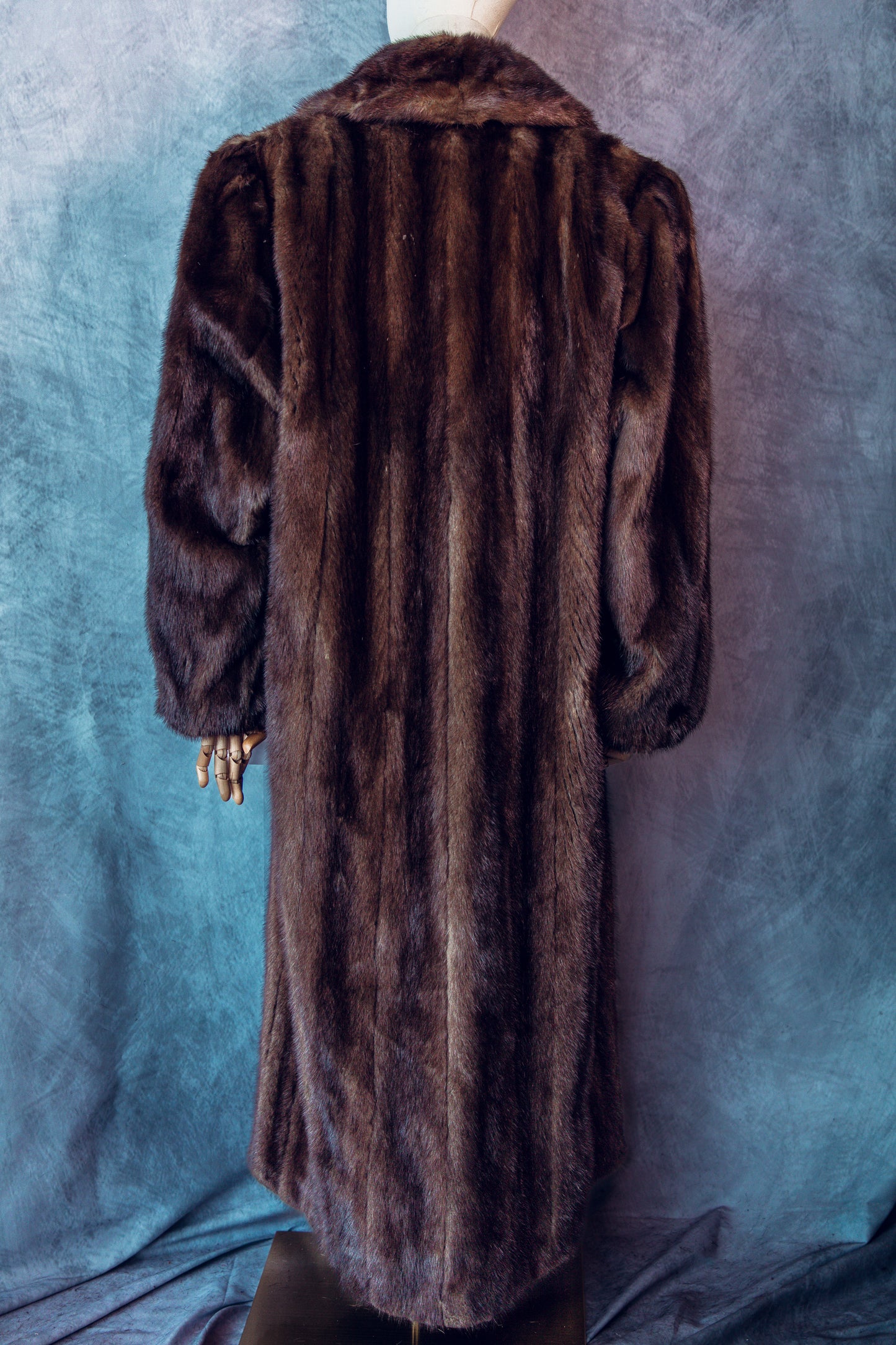 Vintage Fur Mink Brown full Length Medium/Large-FC100