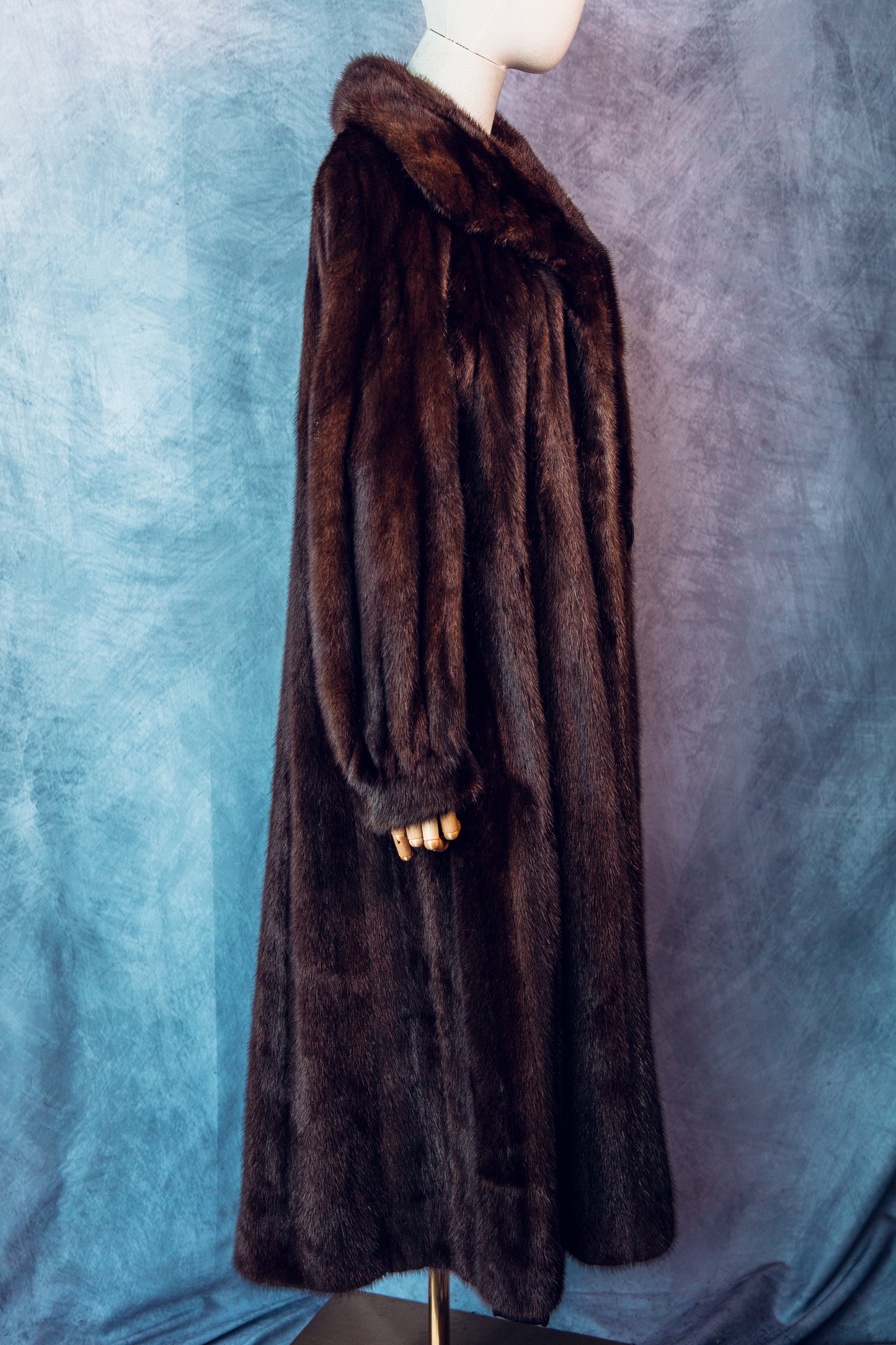 Vintage Fur Mink Full Length Medium/Large -FC103