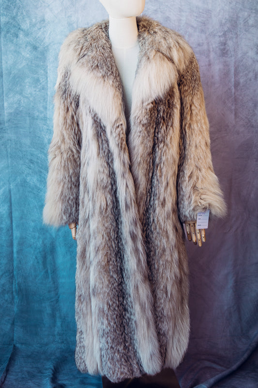 Vintage Fur Canadian Lynx’s  Full Length  Medium/Large FC012