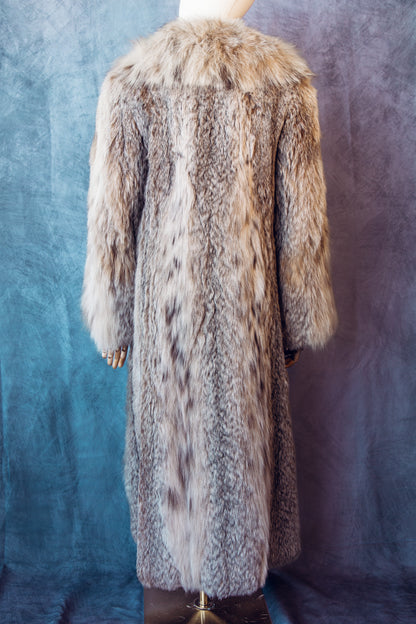 Vintage Fur Canadian Lynx’s  Full Length  Medium/Large FC012
