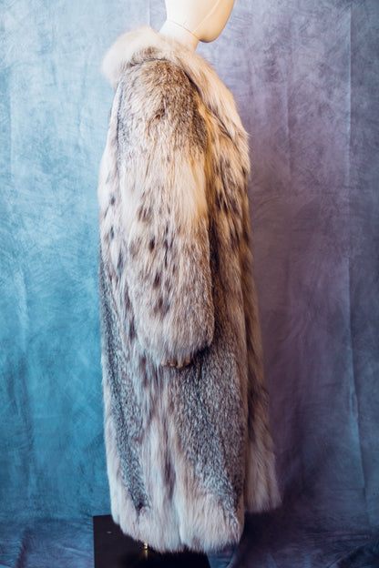 Vintage Fur Canadian  Lynx’s Coat Full Length Medium/Large  FC013