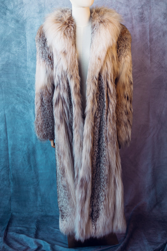 Vintage Fur Canadian  Lynx’s Coat Full Length Medium/Large  FC013
