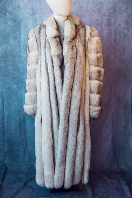Vintage Fur  Crystal Fox  Full  Length Medium/Large-FC014