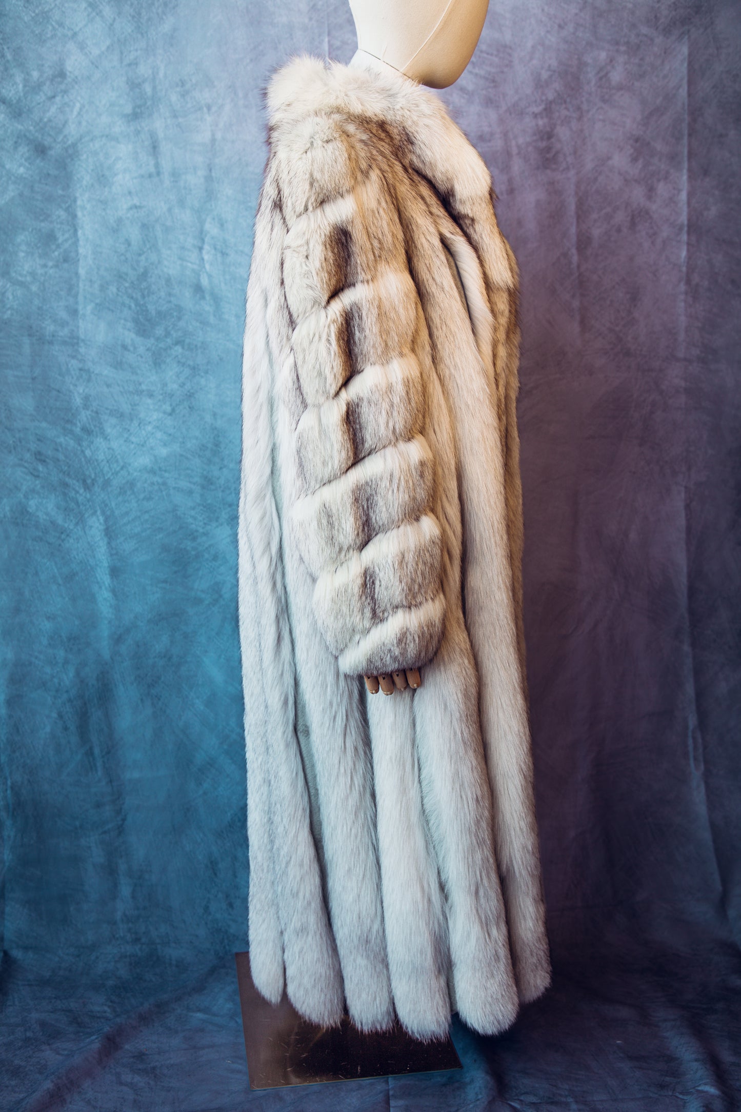 Vintage Fur  Crystal Fox  Full  Length Medium/Large-FC014