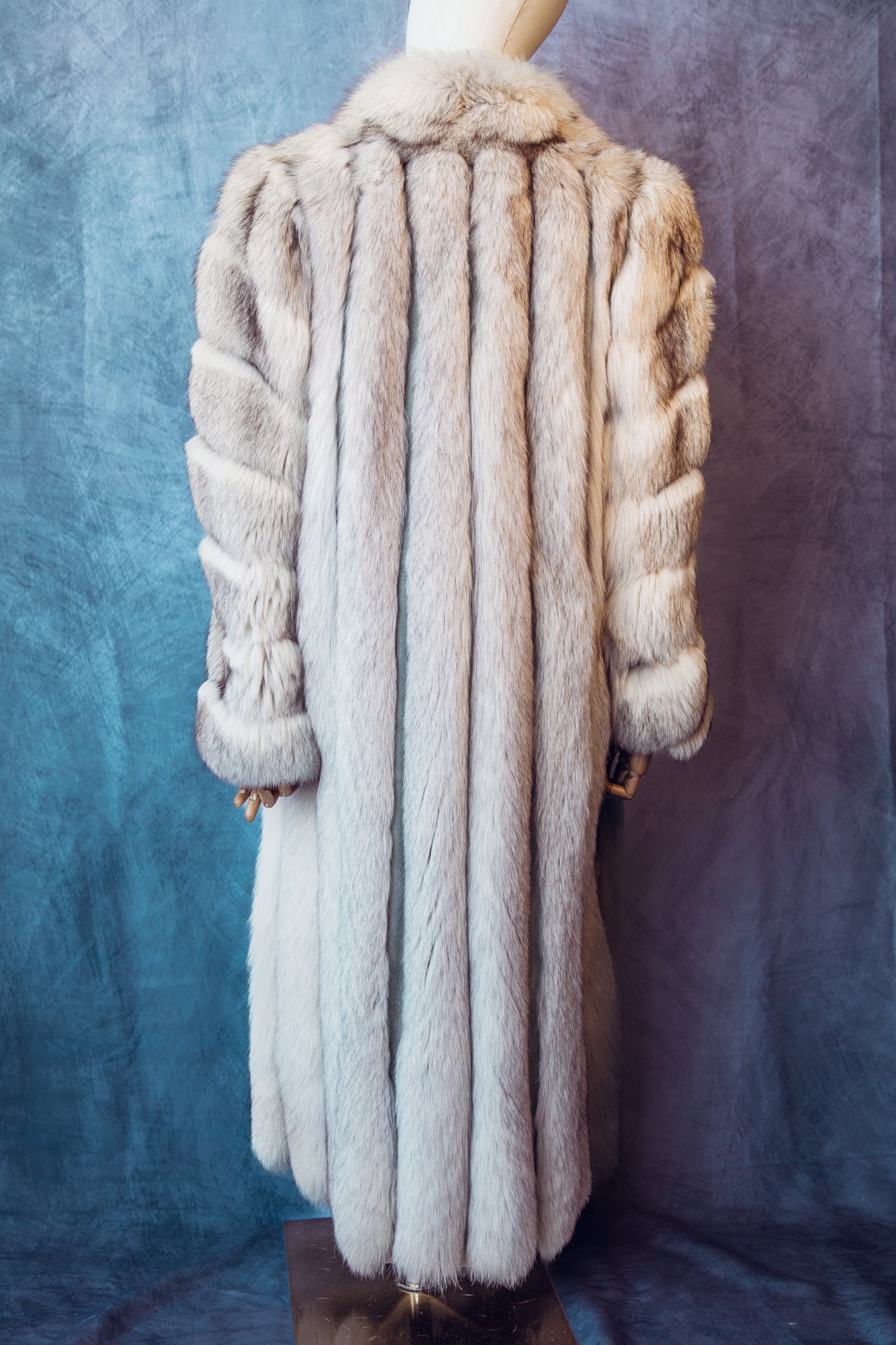Vintage Fur  Crystal Fox  Full  Length Medium/Large-FC014