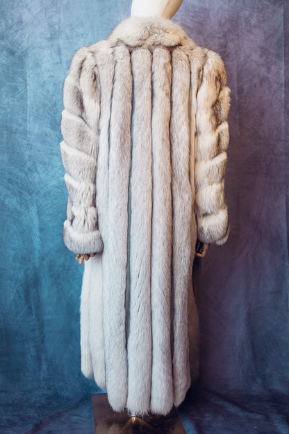 Vintage Fur  Crystal Fox  Full  Length Medium/Large-FC014