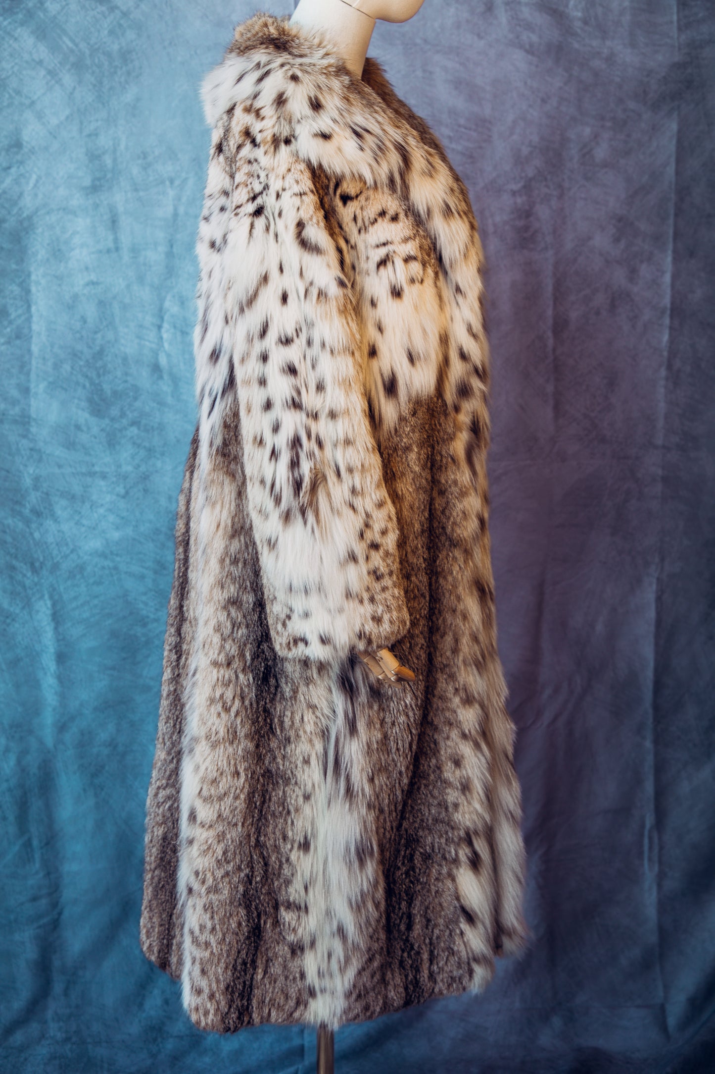 Vintage Fur Russian  Lynx’s Coat Full Length Medium/Large- FC016