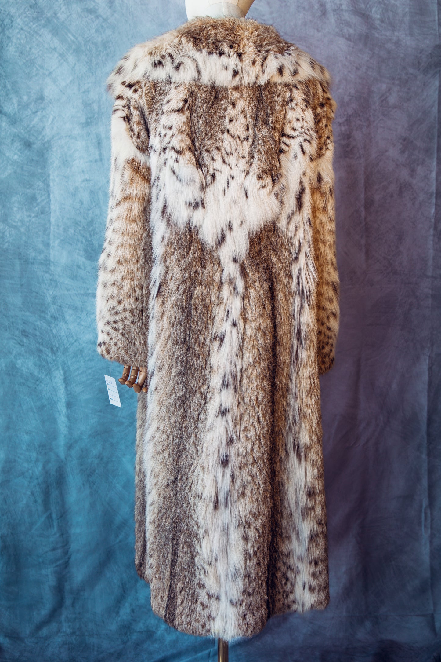 Vintage Fur Russian  Lynx’s Coat Full Length Medium/Large- FC016