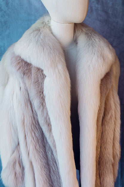 Vintage Fur Fox  Coat Newer Medium/Large  FC017