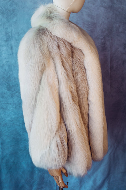 Vintage Fur Fox  Coat Newer Medium/Large  FC017