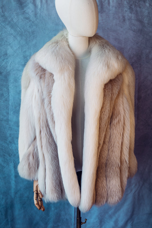 Vintage Fur Fox  Coat Newer Medium/Large  FC017