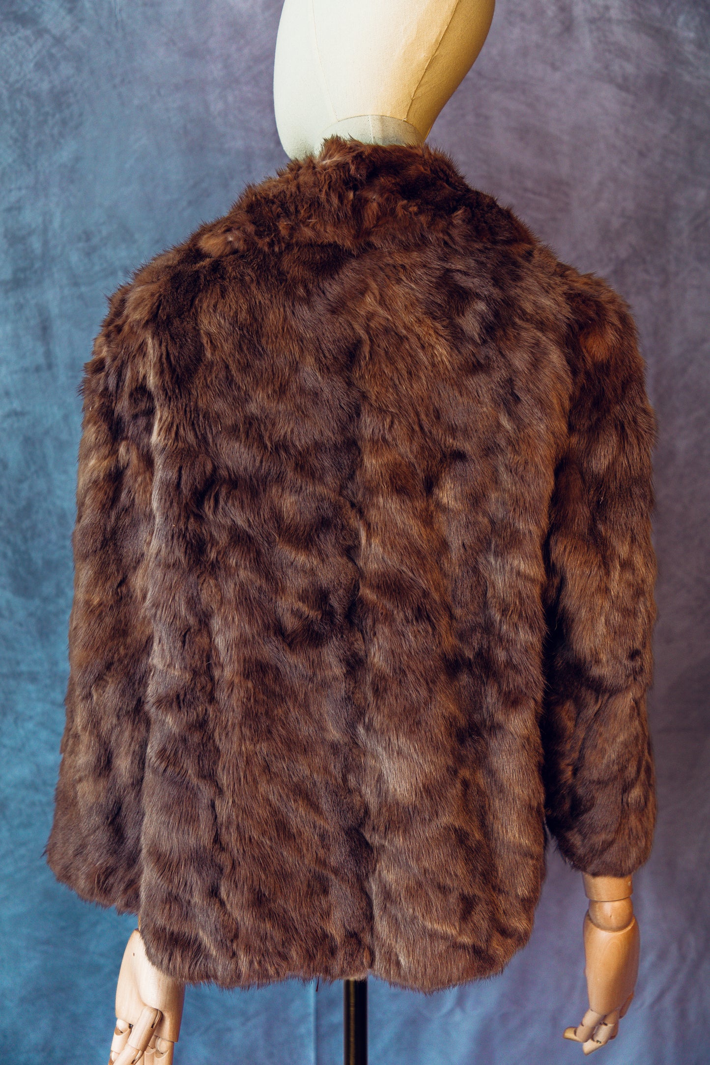 Vintage Fur Mink Brown  Short  Medium/Large FC019