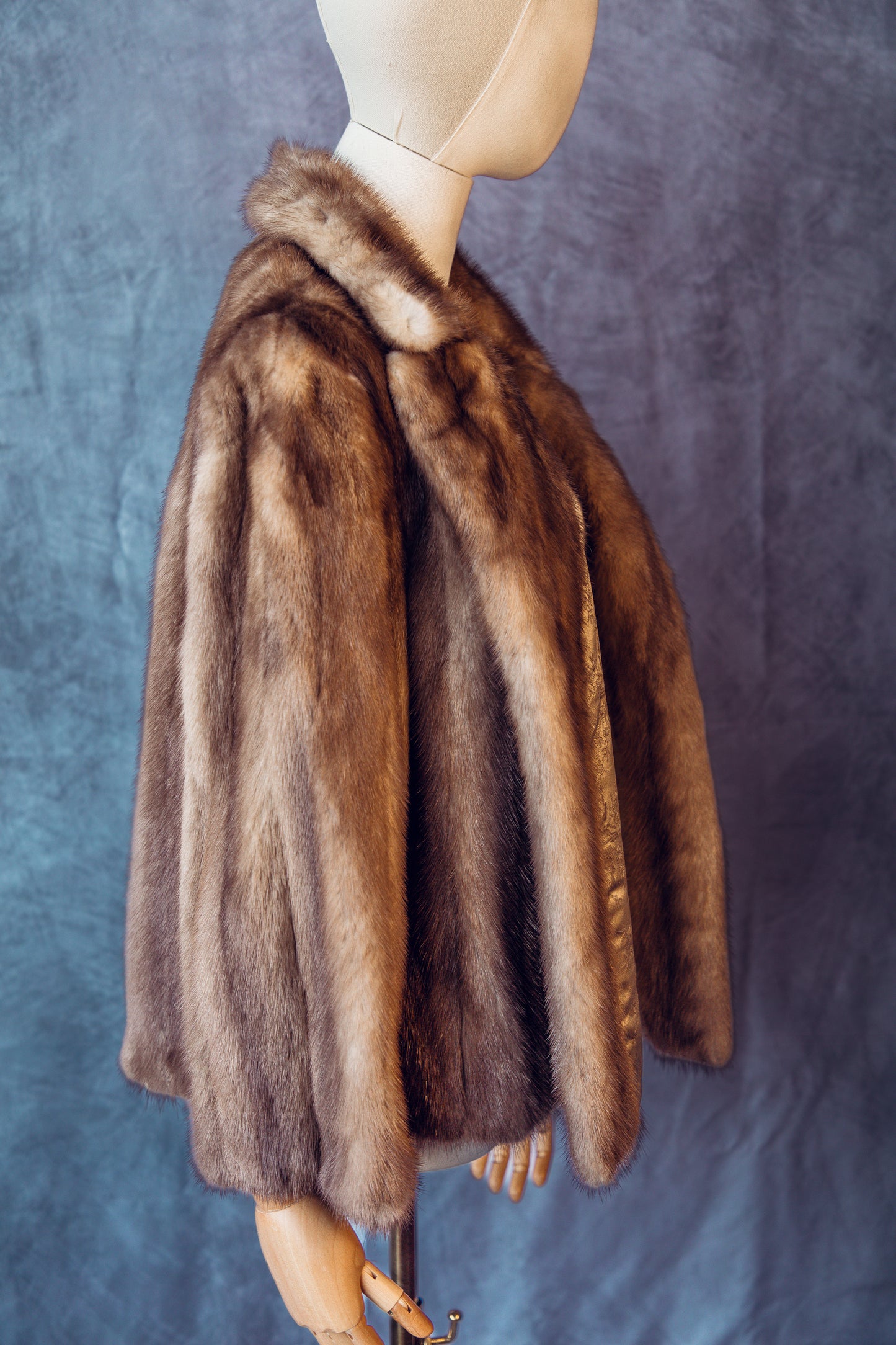 Vintage Fur Mink Cropped  Small/Medium-FC021