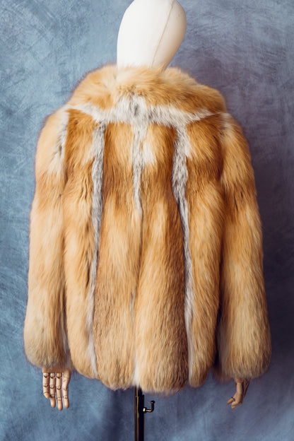 Vintage Fur Red Fox Full Skins Small/Medium-FC057