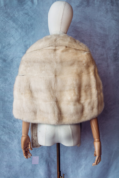 Vintage Fur Mink Wrap Honey - FC064
