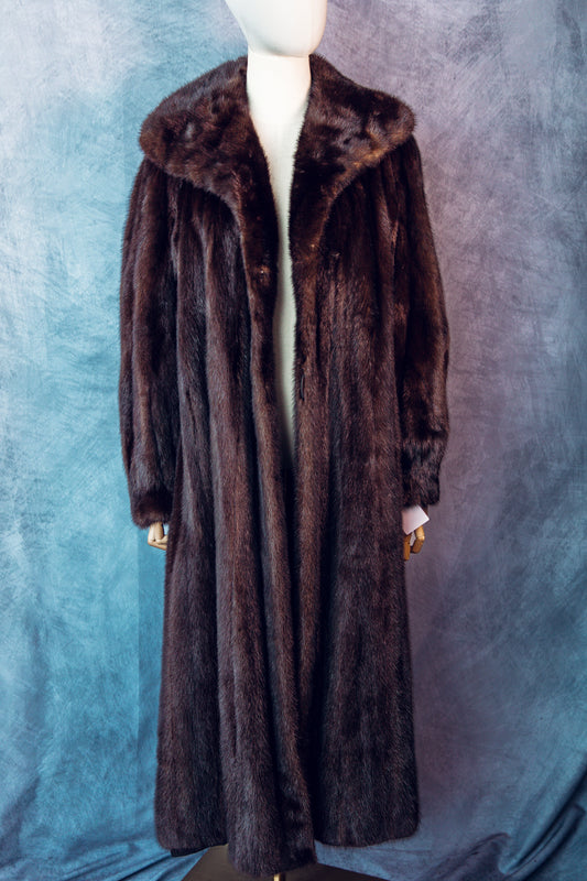 Vintage Fur Mink  Full Length Medium/Large -FC103